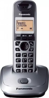 Attēls no Telefon stacjonarny Panasonic KX-TG2511PDM Czarno-srebrny