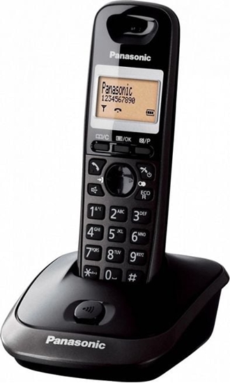Picture of Telefon stacjonarny Panasonic KX-TG2511PDT Czarny