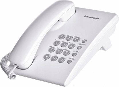 Attēls no Telefon stacjonarny Panasonic KX-TS500PDW Biay
