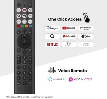 Изображение Telewizor Hisense 65E77Q 165,1 cm (65") 4K Ultra HD Smart TV Wi-Fi Czarny