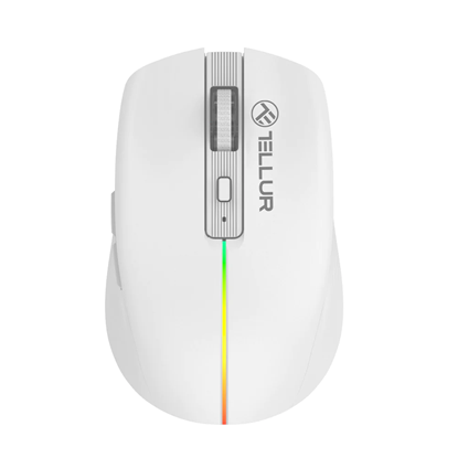 Attēls no Tellur Silent Click Wireless Mouse White