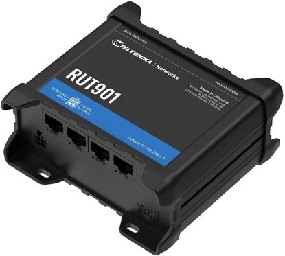 Attēls no TELTONIKA NETWORKS RUT901 DUAL SIM 4G/LTE/3G WiFi Router eSIM Version