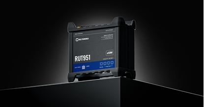 Attēls no Teltonika RUT952 4G PoE+ Router with EU PSU