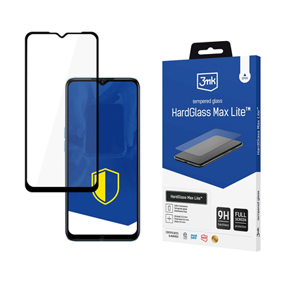 Attēls no Tempered glass 3mk HardGlass Max Lite Black for Op