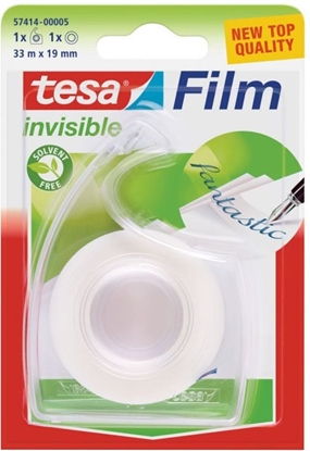 Изображение Tesa Tama biurowa tesafilm® invisible 33m x 19mm + dyspenser Easy Cut (57414-00005-02)