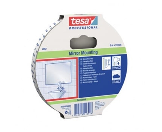 Picture of Tesa Tama dwustronna montaowa do mocowania luster 5m 19mm H0495204