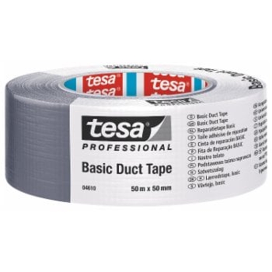 Изображение Tesa Tama naprawcza 50mm TESABASIC 50m srebna - H0461000