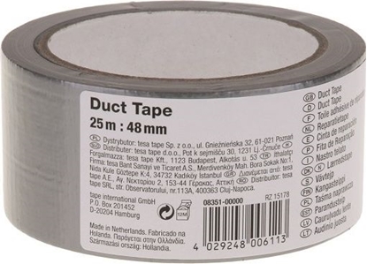 Изображение Tesa Tama naprawcza srebrna 10m x 48mm (H0835000)