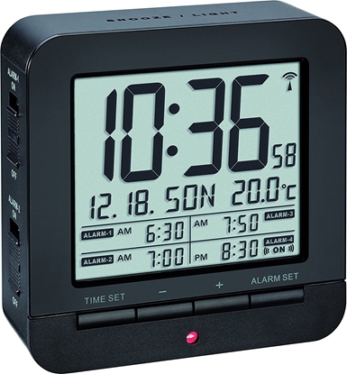 Picture of TFA 60.2536.01 Radio Controlled Alarm Clock