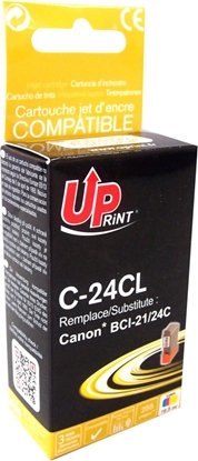 Picture of Tintes kārtridžs UPrint Canon BCI-24C Colour
