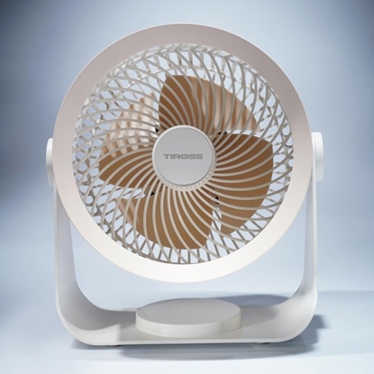 Attēls no TIROSS WENTYLATOR BIURKOWY/CIENNY AKUMULATOROWY