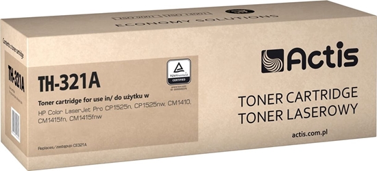 Picture of Toner Actis Toner actis th-321a (zamiennik hp 128a ce321a; standard; 1300 stron; niebieski)