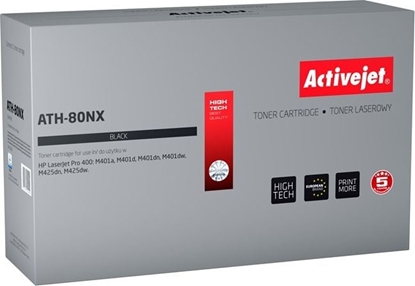 Attēls no Toner Activejet ATH-80NX Black Zamiennik 80X (ATH80NX)