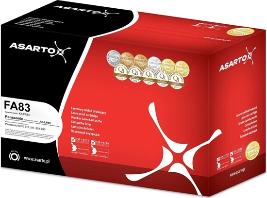 Picture of Toner Asarto Black Zamiennik KX-FA83 (AS-LP83)