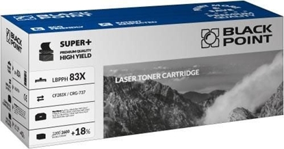 Attēls no Toner Black Point LBPPH83X Black Zamiennik 83X (LBPPH83X)