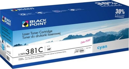 Attēls no Toner Black Point LCBPH381C Cyan Zamiennik 312A (LCBPH381C)