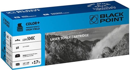 Picture of Toner Black Point LCBPS504SC Cyan Zamiennik CLT-C504S (BLS504BCBW)