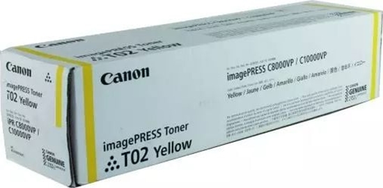Picture of Toner Canon T02 Yellow Orygina  (155493)