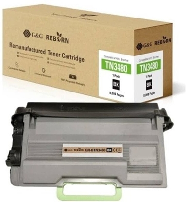 Picture of Toner G&G Reborn-Toner kompatybilny z Brother TN-3480