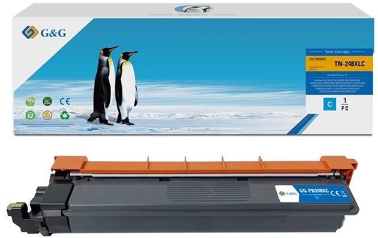 Picture of Toner G&G Toner kompatybilny mit Brother TN248XL C Cyan