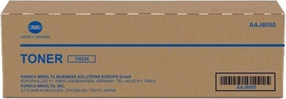 Attēls no Toner Konica Minolta TN-326 Black Orygina  (AAJ6050)
