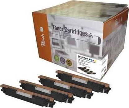 Attēls no Toner Peach Zestaw CMYK Zamiennik 130A (PT438)
