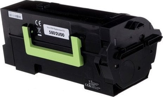 Picture of Toner Superbulk SPBLEX58D2U00 Black Zamiennik Lexmark 58D2U00 (SPB Lex 58D2U00)