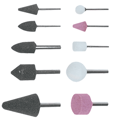 Picture of Top Tools Kamienie szlifierskie trzpieniowe 10szt. (60H006)