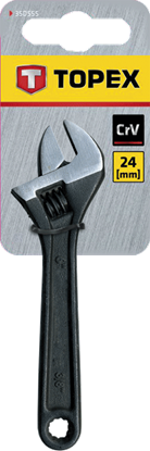 Attēls no Topex Klucz nastawny typu szwed 150mm stalowa rkoje (35D555)