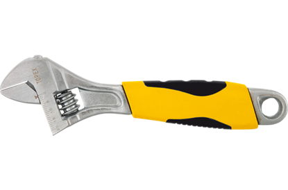 Attēls no Topex Klucz nastawny typu szwed 200mm gumowa rkoje (35D122)