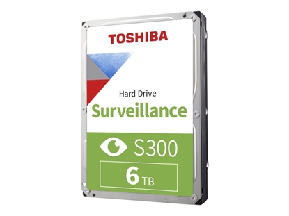 Изображение Toshiba S300 Surveillance Hard Drive BULK/OEM | HDKPB06Z0A02S | 7200 RPM | 6000 GB