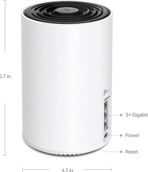 Picture of TP-Link AXE5400 Tri-Band Mesh Wi-Fi 6E System, 3-Pack