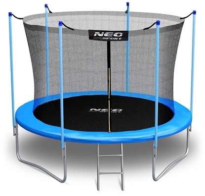 Attēls no Trampolina ogrodowa Neo-Sport NS-08W181 z siatk wewntrzn 8.5 FT 252 cm