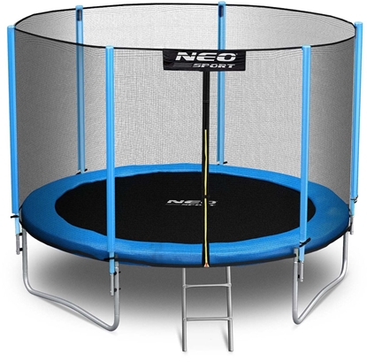 Attēls no Trampolina ogrodowa Neo-Sport NS-10Z181 z siatk zewntrzn 10 FT 312 cm