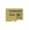 Picture of Transcend microSDHC 500S    32GB Class 10 UHS-I U3 V30 + Adapter