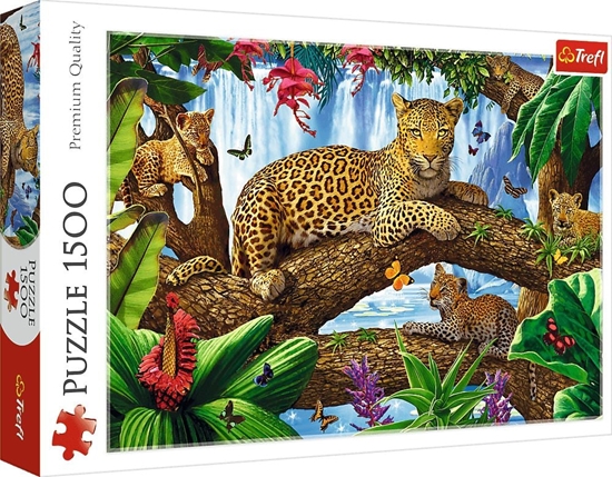 Picture of Trefl Puzzle 1500 elementów Odpoczynek wród drzew