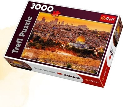 Изображение Trefl PUZZLE 3000EL DACHY JEROZOLIMY PUD (33032)