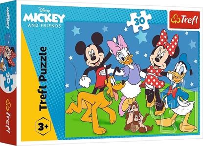 Attēls no Trefl Puzzle Disney Mysie sprawy 30 elementów