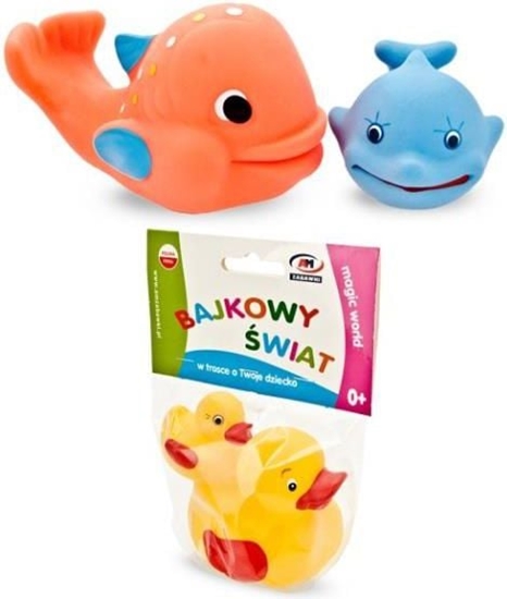 Изображение Tullo Zabawka do kpieli Rybka, kaczka - AM 023A