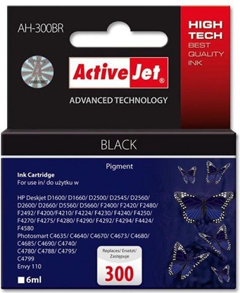 Attēls no Tusz Activejet AH-300BR (HP CC640EE nr 300) Black