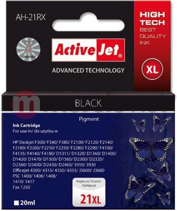 Attēls no Tusz Activejet tusz AH-21RX / C9351AE nr 21 (black)