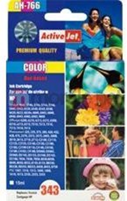 Attēls no Tusz Activejet tusz AH-343R / C8766EE nr 343 (cyan, magenta, yellow)