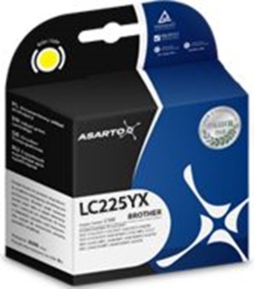 Изображение Tusz Asarto zgodny z Brother LC225XLY