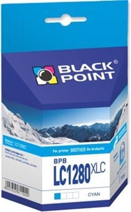 Изображение Tusz Black Point tusz BPBLC1280XLC / LC1280C (cyan)