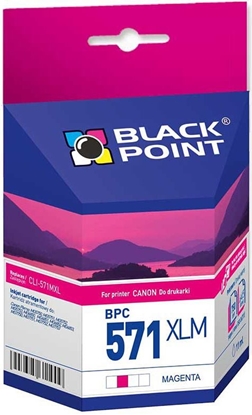Изображение Tusz Black Point TUSZ CANON CLI- 571XLM(BPC571XLM)
