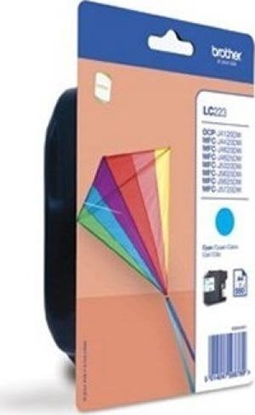 Изображение Tusz Brother Zgodny pojemnik z tuszem Brother LC223CBP Turkusowy