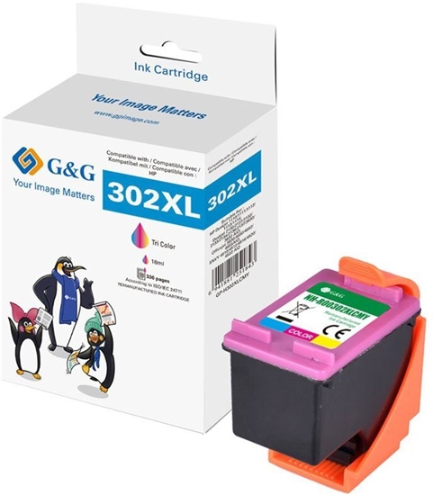 Picture of Tusz G&G XL wkad kompatybilny z HP 302XL/ F6U67AE