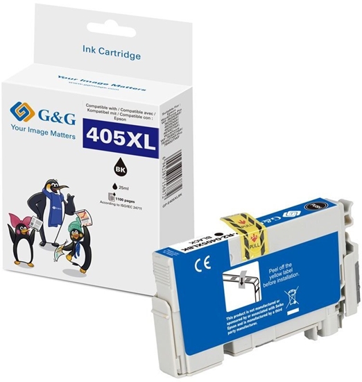 Изображение Tusz G&G XL-atrament do drukarki kompatybilny z Epson 405XL BK