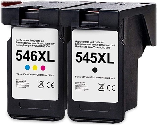 Изображение Tusz G&G XL-atramenty zestaw 2 sztuki kompatybilny z Canon 546XL/545XL