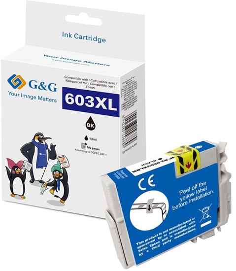 Picture of Tusz G&G XL-Druckerpatrone kompatybilna z Epson 603XL czarnym